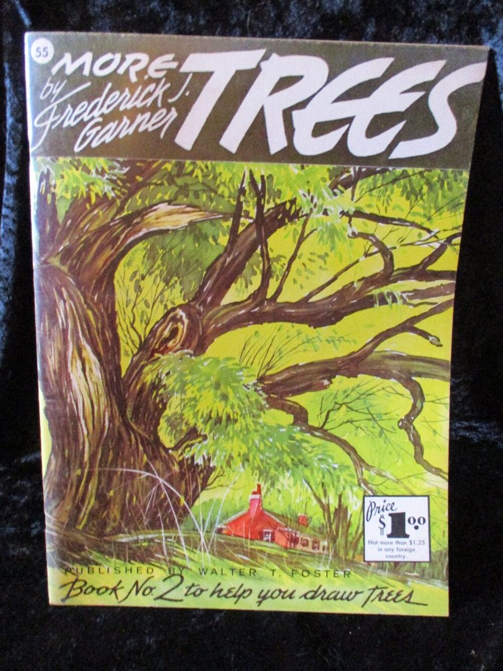 1960's Walter T. Foster 'More Trees' Drawing Tutorial by Frederick J. Garner #55